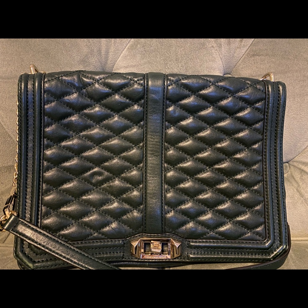 Rebecca minkoff large love quilted bag